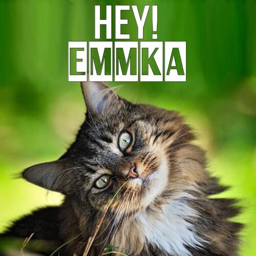 Открытка Emmka Hey!