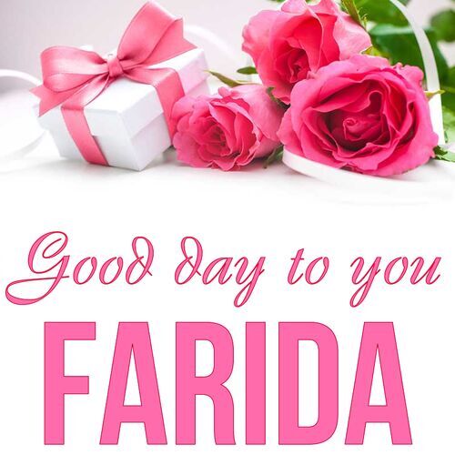 Открытка Farida Good day to you