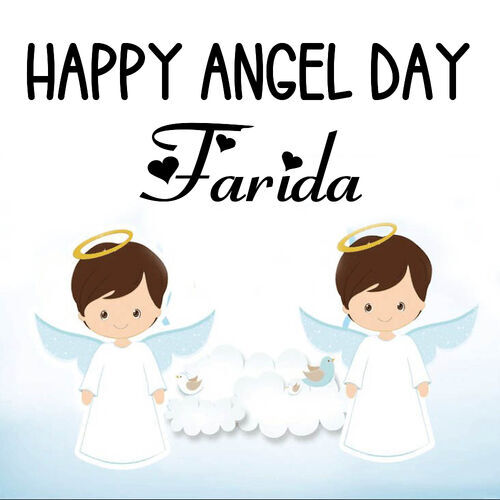 Открытка Farida Happy angel day