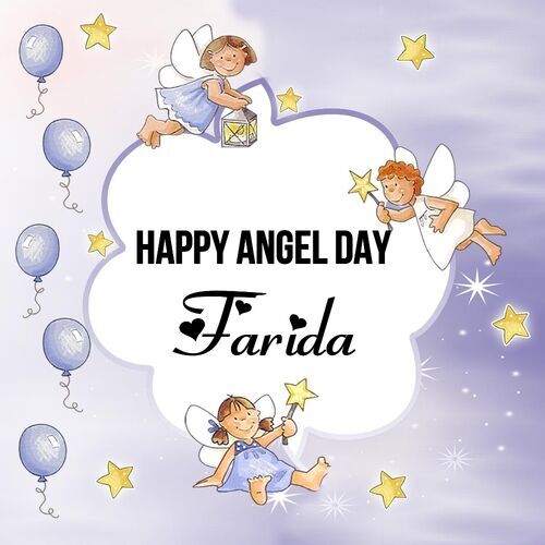 Открытка Farida Happy angel day