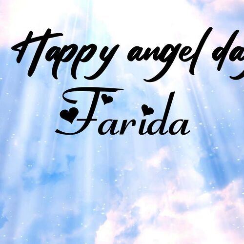 Открытка Farida Happy angel day