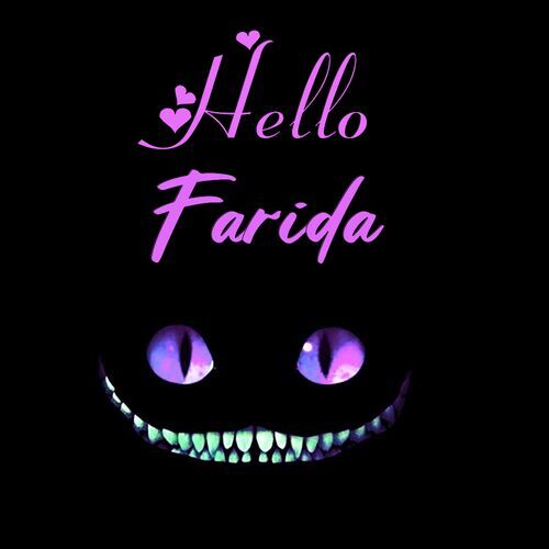 Открытка Farida Hello