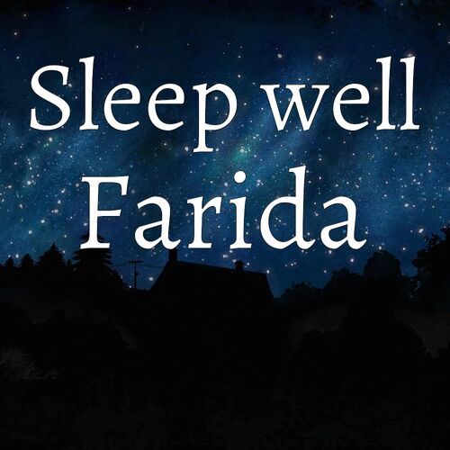 Открытка Farida Sleep well