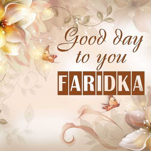 Открытка Faridka Good day to you