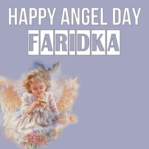 Открытка Faridka Happy angel day