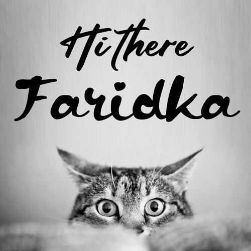 Открытка Faridka Hi there