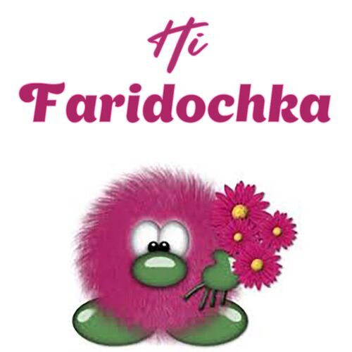 Открытка Faridochka Hi