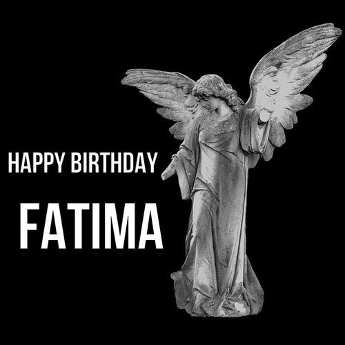 Открытка Fatima Happy birthday