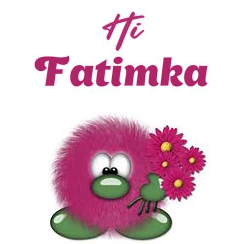 Открытка Fatimka Hi