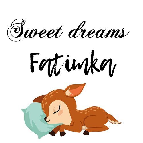 Открытка Fatimka Sweet dreams