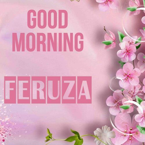 Открытка Feruza Good morning