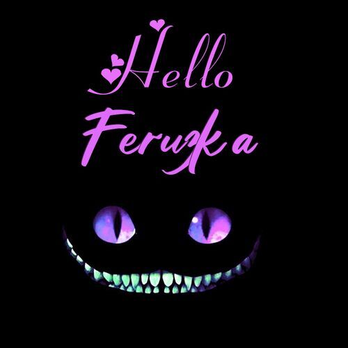 Открытка Feruzka Hello