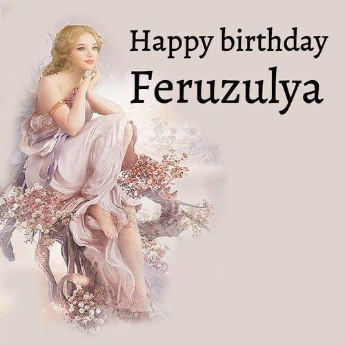 Открытка Feruzulya Happy birthday