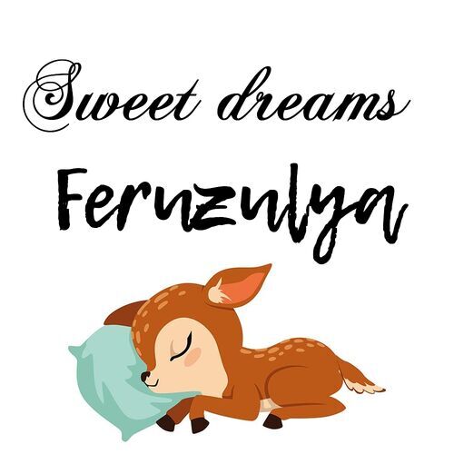 Открытка Feruzulya Sweet dreams