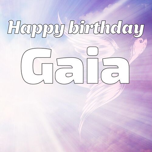 Открытка Gaia Happy birthday