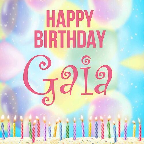 Открытка Gaia Happy birthday