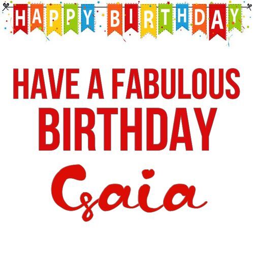 Открытка Gaia Have a fabulous birthday