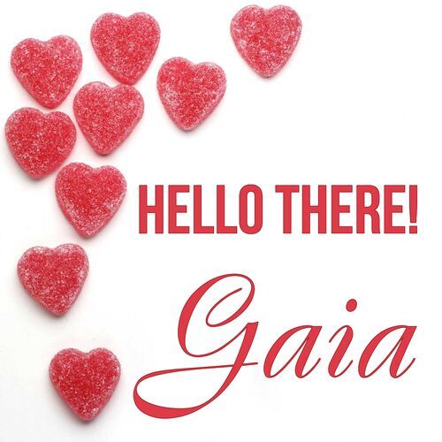 Открытка Gaia Hello there!