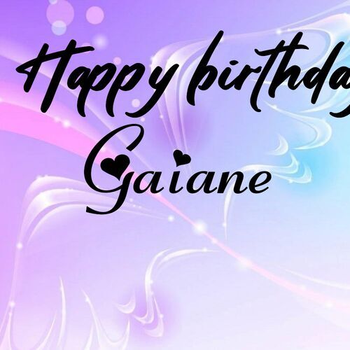 Открытка Gaiane Happy birthday