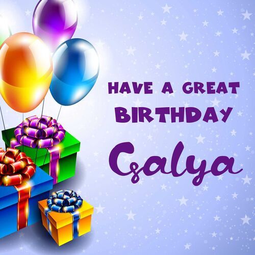 Открытка Galya Have a great birthday