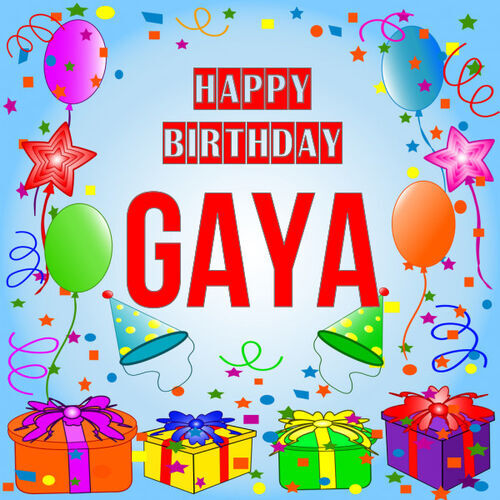 Открытка Gaya Happy birthday