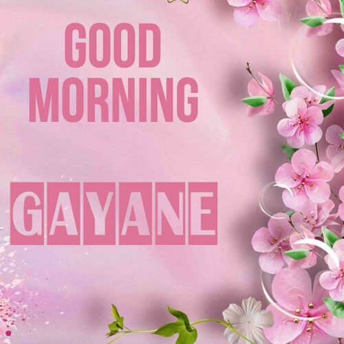 Открытка Gayane Good morning