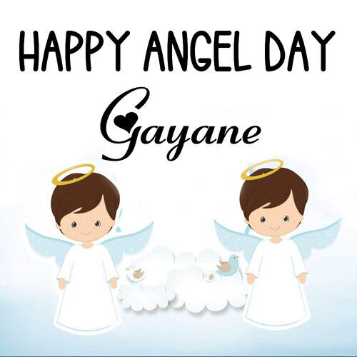 Открытка Gayane Happy angel day