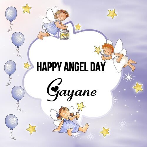 Открытка Gayane Happy angel day