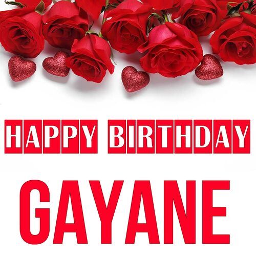 Открытка Gayane Happy birthday