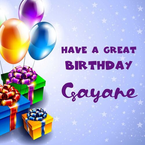 Открытка Gayane Have a great birthday