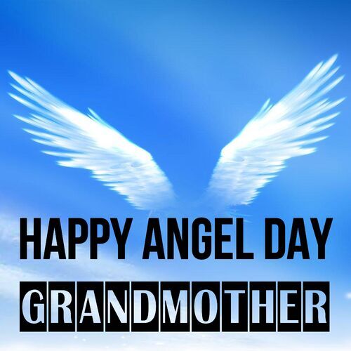 Открытка Grandmother Happy angel day