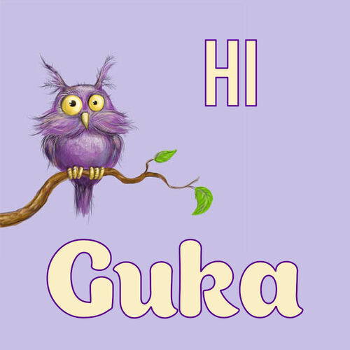 Открытка Guka Hi