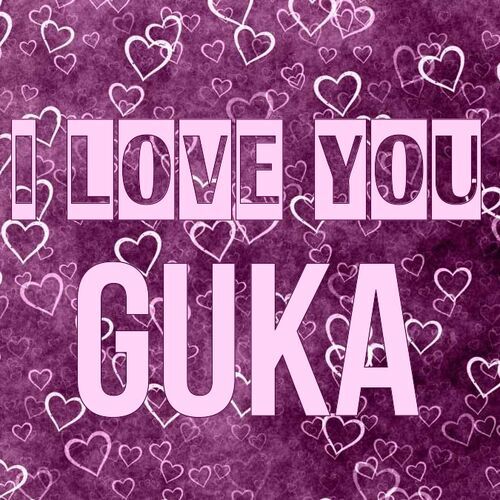 Открытка Guka I love you