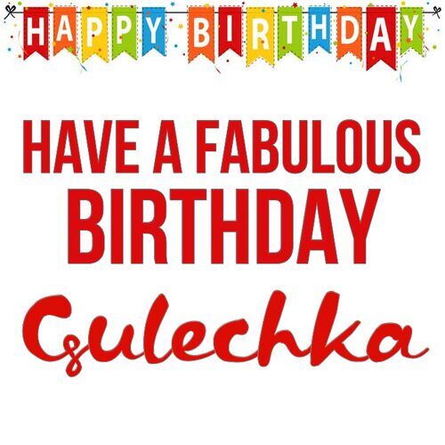 Открытка Gulechka Have a fabulous birthday