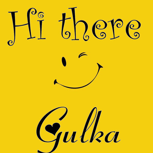 Открытка Gulka Hi there