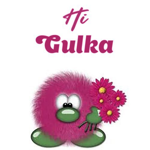 Открытка Gulka Hi