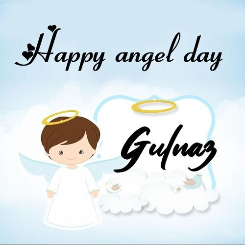 Открытка Gulnaz Happy angel day