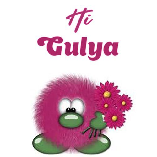 Открытка Gulya Hi