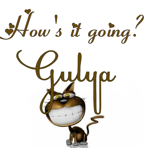 Открытка Gulya How