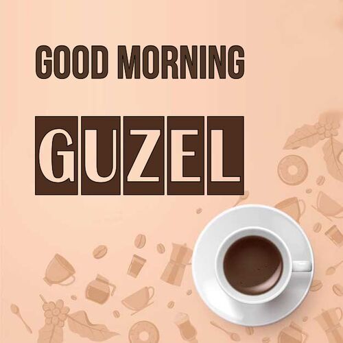 Открытка Guzel Good morning