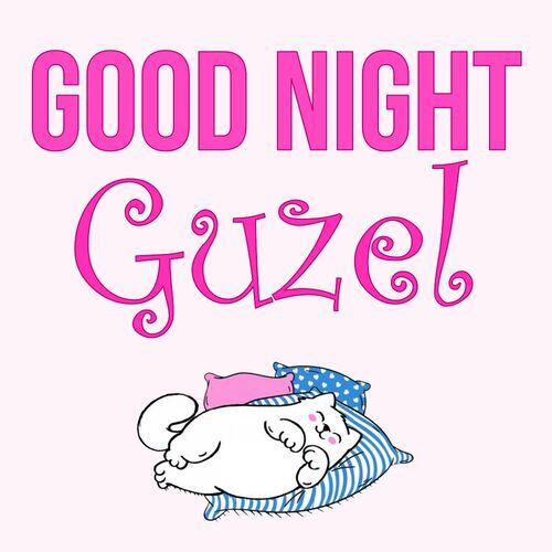 Открытка Guzel Good Night