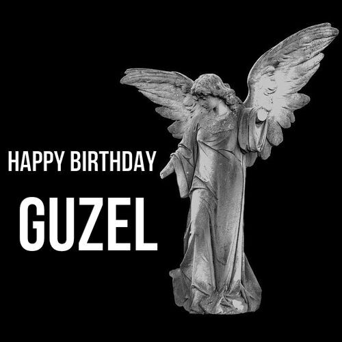 Открытка Guzel Happy birthday