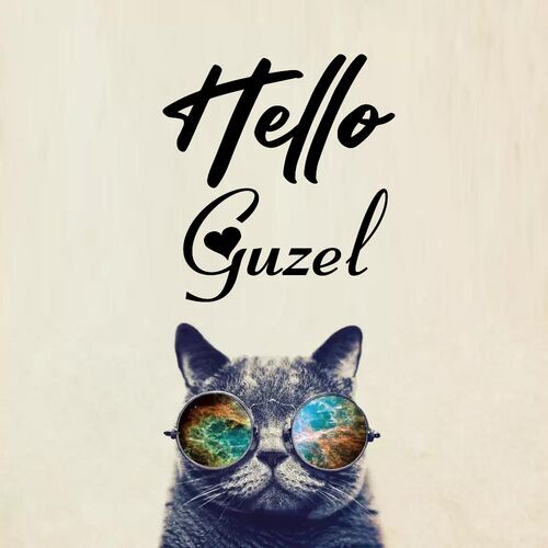 Открытка Guzel Hello