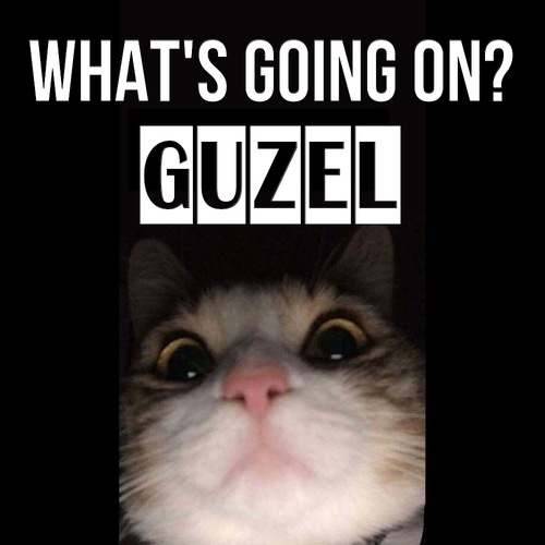 Открытка Guzel What