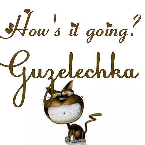 Открытка Guzelechka How