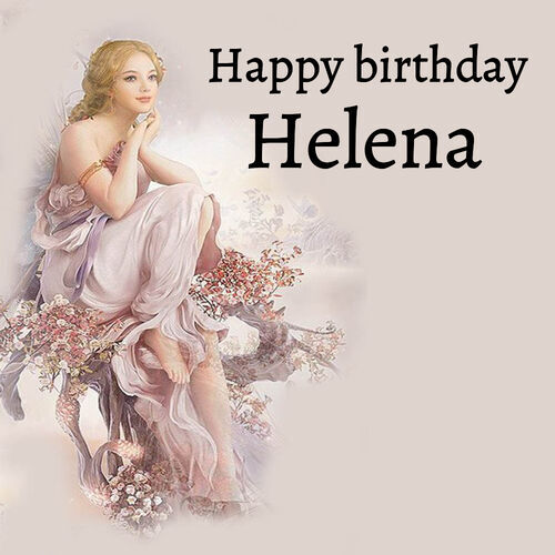 Открытка Helena Happy birthday