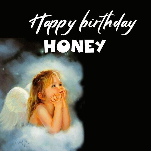 Открытка Honey Happy birthday