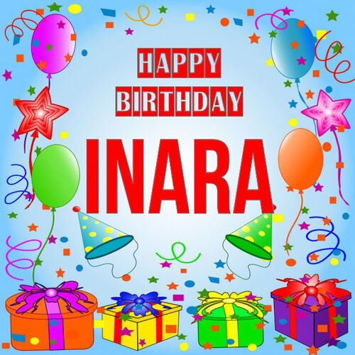 Открытка Inara Happy birthday