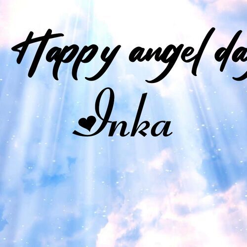 Открытка Inka Happy angel day