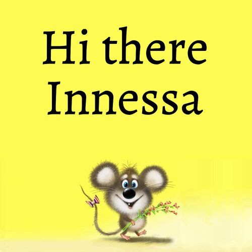 Открытка Innessa Hi there